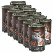 Mokra hrana za mačke Leonardo - jetra 12x400g