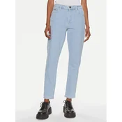 Calvin Klein Jeans hlače K20K206578 Svetlo modra Slim Fit