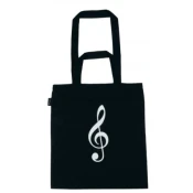 DP TORBA ČRNA/BEL VIOLINSKI KLJUČ