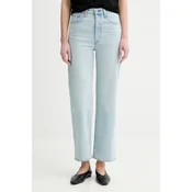 LEVIS  Kavbojke RIBCAGE STRAIGHT svetlo modra