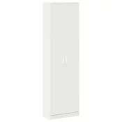 vidaXL omara bela 55x25x189 cm Iverna plošča