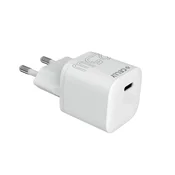 Celly Punjač, 25w, Tip-C, Beli