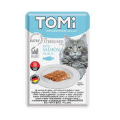 TOMI Cat Sterilised sos za macke - Losos 85g