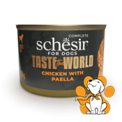 Schesir Dog Taste The World Chicken With Paella 150g, Hrana Za Odrasle Pse