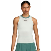 Ženska majica bez rukava Nike Court Dri-Fit Advantage Tank - barely green/bicoastal/black