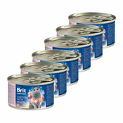 BRIT Premium Cat Chicken with Hearts 6x200 g