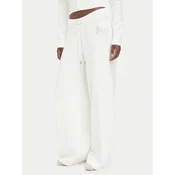 Juicy Couture Pletene hlače JCWBJ226310 Kremna Relaxed Fit