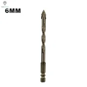 KJB Serrated Eccentric Drill Bit for Tile, Glass and Hard Materials Sveder za ploščice in steklo z nazobčano konico, 6 mm