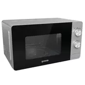 Gorenje MO20E1S Mikrotalasna pecnica , 20 l, 1280 W, Srebrno-crna