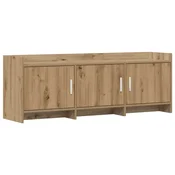Vidaxl TV omarica 130 x 33 x 47 cm Artisan hrast Inženirski les
