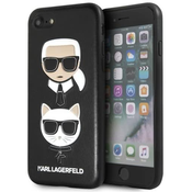 Karl Lagerfeld iPhone 7/8 hardcase black Karl  Choupette (KLHCI8KICKC)
