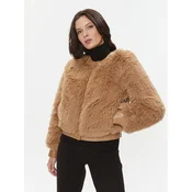 TWINSET Krzno 232TT2021 Rjava Regular Fit