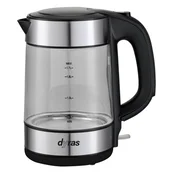 Stakleni cajnik DYRAS DYR WK-1509LED 1,7 litre od nehrdajuceg celika