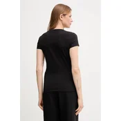 ARMANI EXCHANGE Majica  črna / bela