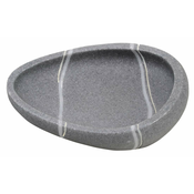 Prostostoječi odlagalnik za milo LITTLE ROCK, temen - Imitacija kamna - 36 - Polimerna smola - Stojalo - Drugo - Ridder - LITTLE ROCK - 12,5x3,5x9 mm - Posoda za milo
