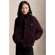 Polo Ralph Lauren bomber jakna ženska z volno