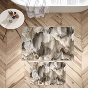 Lessentiel Maison Set prostirki za kupatilo Asr11, 2 dela, Braon