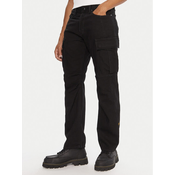 G-Star Raw Hlače iz tkanine Contor 3D D27049-D491 Črna Regular Fit