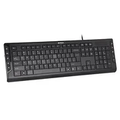 KD-600 X-SLIM USB US crna tastatura