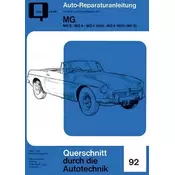 MG - MG B - MG A - MG A 1600 - MG a 1600 (MK II)