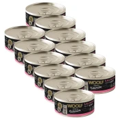 WOOLF WildCat Ultimate Kitten Salmon Pate 12 x 85 g