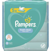 Pampers Pampers vlažne maramice fresh clean 5x52 komada, (1007001036)