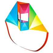 Eolo EOLO MiniNylon Kite 56x30 Delta 03880