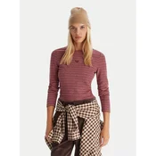 Roxy Pulover Spellbound Stripes ERJKT04332 Roza Regular Fit