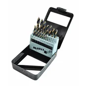shumee Komplet svedrov za kovino HSS M2 Awtools, 19 premium kosov