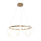 Zuma Line 20006PL-GD - LED luster na sajli BALBO LED/58W/230V 3000/4000/6000K