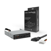 Chieftec all-in-one čitalec kartic 4x USB 3.2 Gen1 TypeA/C QC3.0 3,5 panel CRD-908H