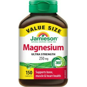 Jamieson magnezij 250 mg 150 tablet
