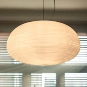 Foscarini Rituals 2 steklena viseča svetilka - Dnevna soba/jedilnica - Dizajn - belo satinirano - Steklo
