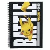 Beležnica Pokémon A5 - Battle Pikachu