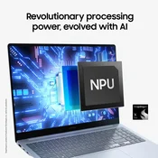 Samsung - Galaxy Book4 Edge - Copilot + PC - 15.6 LED Laptop - Qualcomm Snapdragon X Plus - 16GB Memory- 512GB Storage - Sapphire Blue
