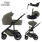 britax römer otroški voziček 4v1 smile™ 5z lux urban olive + baby-safe™ pro + isofix baza vario™ 5z