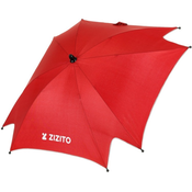 Univerzalni kišobran za kolica Zizito - crvena