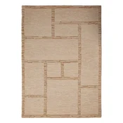 Ročno tkana volnena preproga v naravni barvi 200x290 cm Harris Modula Wool – Flair Rugs