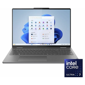 Lenovo - Yoga 7i 2-in-1 16 2K Touchscreen Laptop - Intel Core Ultra 7 155U with 16GB Memory - 1TB SSD - Storm Grey