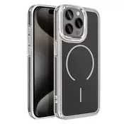 AVIZAR Ohišje MagSafe za iPhone 15 Pro hibridna ojačana zasnova, Črna, (5000190288)