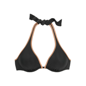 BRUNO BANANI Bikini zgornji del bronasta/črna