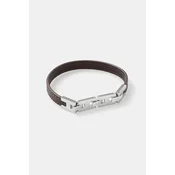 Usnjena zapestnica Trussardi T-LEATHER