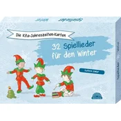 Die Kita-Jahreszeiten-Karten: 32 Spiellieder für den Winter