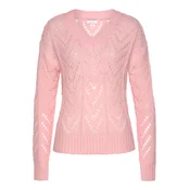 VIVANCE Pulover  staro roza