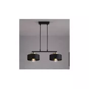 Brilagi - Luster na sajli 2xE27/60W/230V crna/zlatna