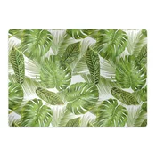 Decormat Podloga za stol parket Tropical leaves 140x100 cm 2 cm