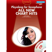 ALL NEW CHART HITS PLAYALONG +CD ALTO SAX