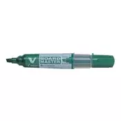 Marker za bijelu ploču, 2,2–5,2 mm, rebrasti vrh, PILOT V-Board Master, zeleni WBMA-VBM-MC-G-BG