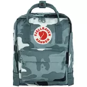 Nahrbtnik Fjällräven Kanken Graphics Mini Nimbus Blue/Hidden Animals