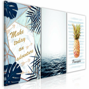 Slika - Pineapple Quote (3 Parts) 120x60